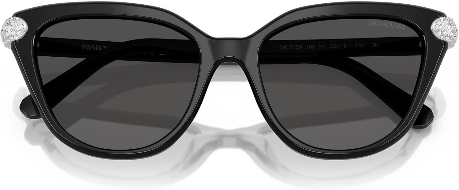 Swarovski womens Sk6039 Cat Eye Sunglasses