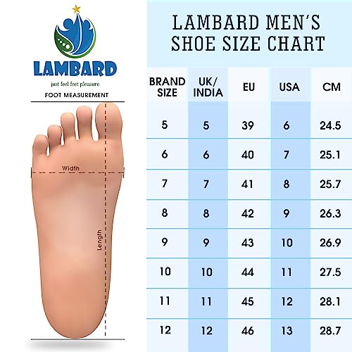 Image of Lambard Belly Shoes for Men | Stylish Leather Loafers for Men | Versatile Slip On Formal Shoes for Men | Men's Footwear for All Occasions | Durable Shoe with High Grip Soft Sole.