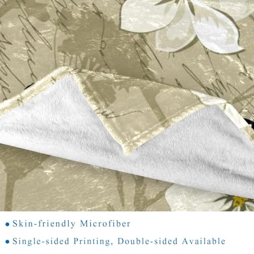 Couverture de voyage douce en microfibre 150x200 pour canapé et sofa