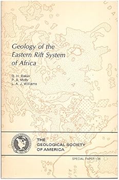 Paperback Geology of the eastern rift system of Africa (Geological Society of America. Special paper 136) Book