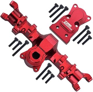 GPM for Axial 1:24 SCX24 Deadbolt AXI90081 / Wrangler AXI00002 Upgrade Parts Aluminum Front Gear Box - 1Pc Set Red