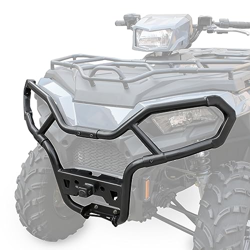 KATIMOTO Front Bumper for Sportsman 570 450H.O. 21-25, Combined Front Trail Brushguard Heavy Duty Guard Bumper for Polaris Sportsman 450 570 Touring 6x6 x2 570 2021-2025 Accessories (OEM #2884844)