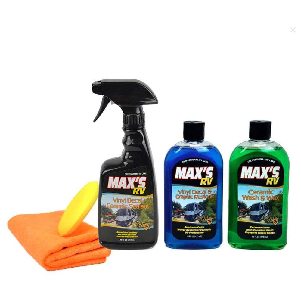 Max's RV Vinyl Decal & Paint Care Kit