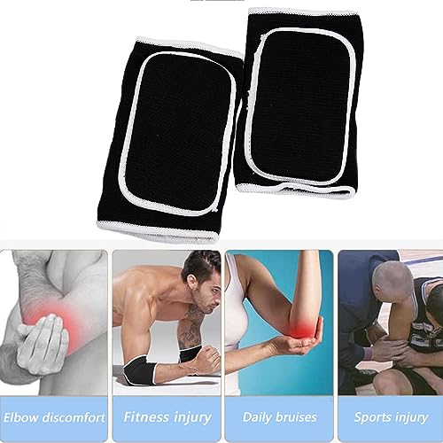 FCSNJH Ellenbogenschoner, Ellbogenschoner 2 Stücke, Ellenbogen Bandagen Herren, Ellbogenschutz- ideal für Krafttraining, Armbandage Ellenbogen für Menschen mit Ellbogenarthritis, Muskelschmerzen