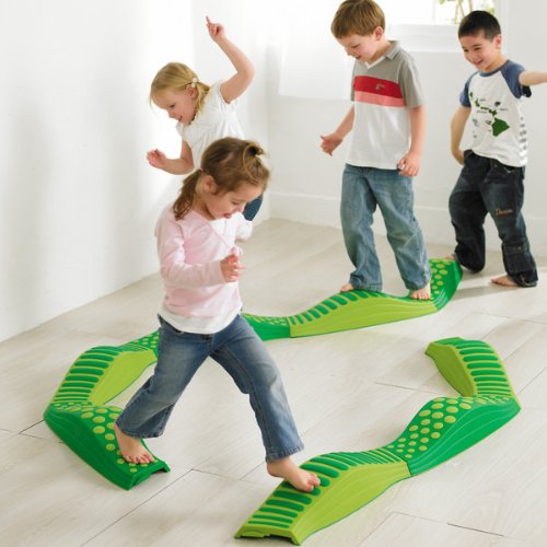 Amazon.co.jp: 平均台 バランス遊具 ウェイブバランス平均台 8本組