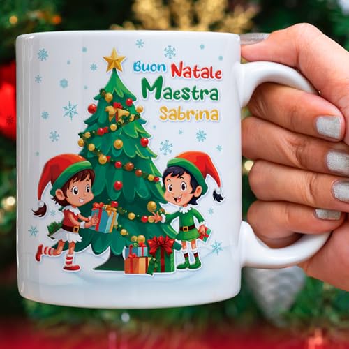 Tazza Natalizia Personalizzata