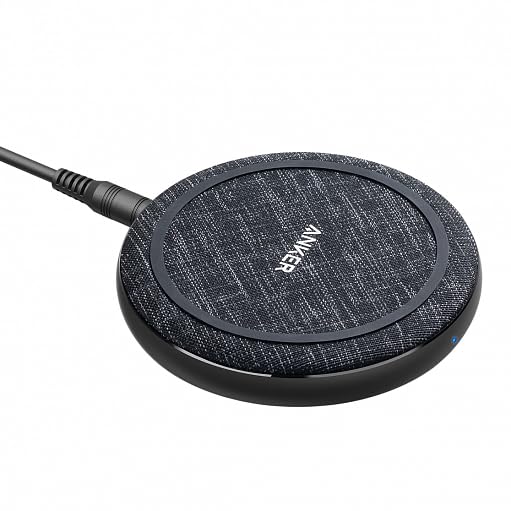 Anker - PowerWave+ Qi Certified Wireless Charging Pad