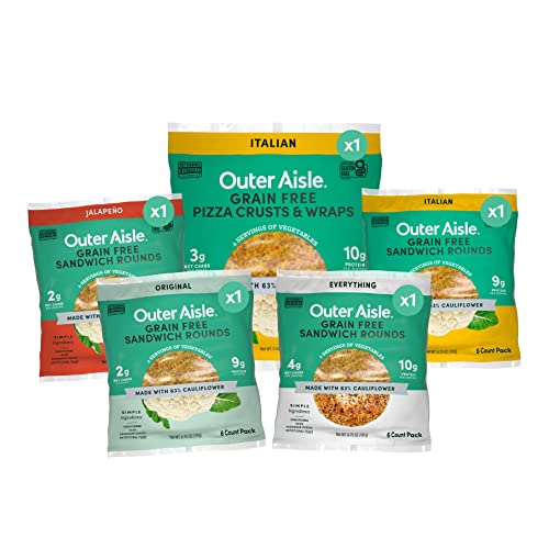 Outer Aisle Gourmet Cauliflower Sampler Pack