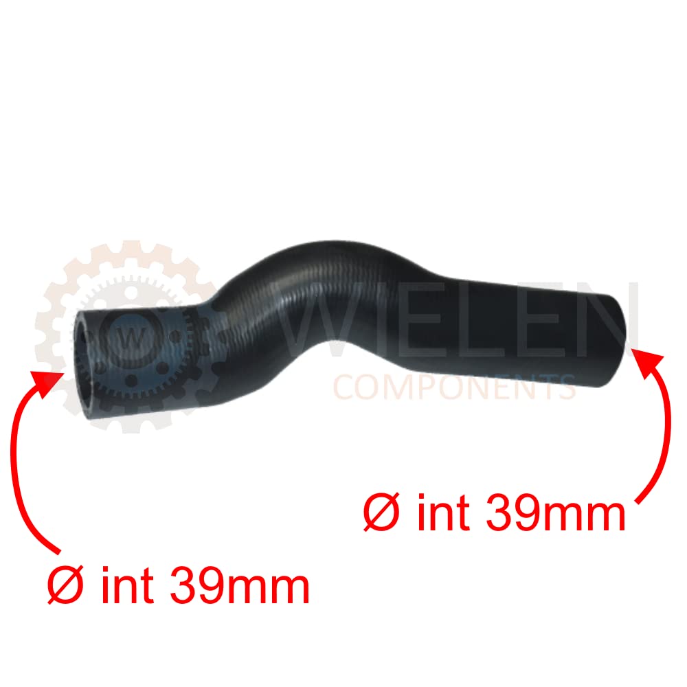 Compatible con manguito Intercooter tubo de aire Opel Astra G Zafira A 1.7 TD 9129164 6302607