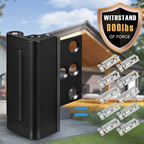 image for Steinwhale 2Pack Home Security Door Reinforcement Lock, Childproof Saf