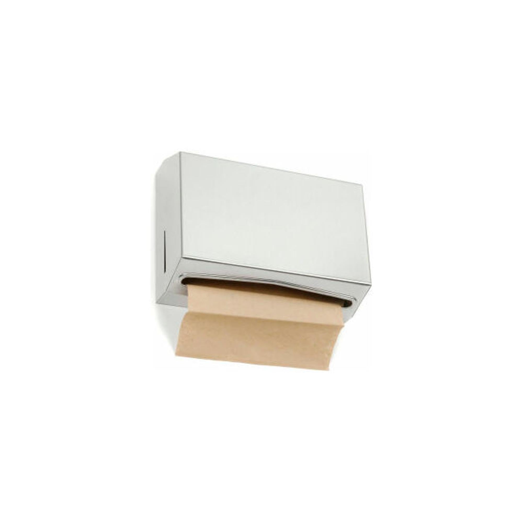 ASI Compact Folded Paper Towel Dispenser, Stainless Steel - 1 Each