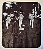 Las Vegas Sinatra Martin Lawford Computer Mouse Pad (1/4th Inch Thick)
