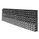 Photo Gallery kadax scaffale da parete per attrezzi, grande, 232 x 78 cm, in plastica robusta, sistema modulare resistente ai raggi uv, pannelli da parete espandibili, scaffale da (nero, 180 pezzi v2) Photo Gallery kadax scaffale da parete per attrezzi, grande, 232 x 78 cm, in plastica robusta, sistema modulare resistente ai raggi uv, pannelli da parete espandibili, scaffale da (nero, 180 pezzi v2)