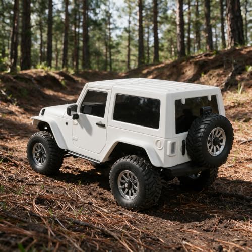 Image of Orlandoo Hunter 1 /35 Miniature Scale Jeep Wrangler Rock-Climbing Assembly Model Off-Road Mini Car Rc Trucks, RC Cars for Adults, OH35A01 DIY Unassembled Kit