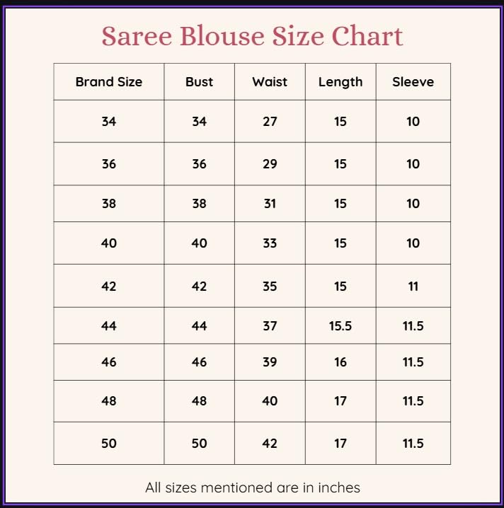 Image of Studio Shringaar Women's Handloom Cotton Side Stretchable (Smocked) Readymade Saree Blouse with Crochet Neckline