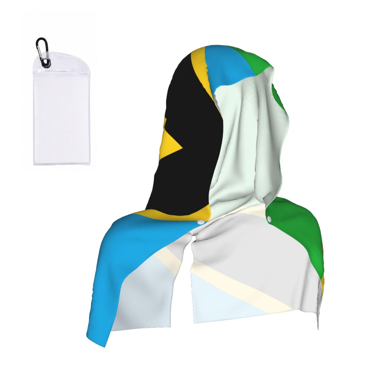 ZYJHYY Tanzania Flag Print Unisex Swimming Towel Practical Camping Towel Skin-Friendly Cooling Towel For Workout Training