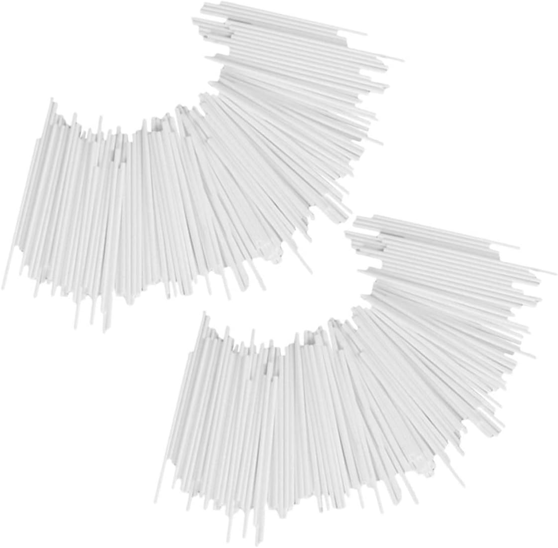 BESTOYARD 500pcs Candy Sticks for Treats Lollipop Sticks for Cake and Party Favors for Weddings Birthdays and Holiday Celebrations