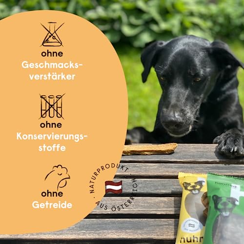 Beruhigungsmittel für Hunde – Hanfred SOS Stangerl mit Hühnerfleisch, Anti-Stress Snacks bei Angst & Nervosität – natürliche Hilfe bei Silvester, Autofahren – sofortwirkung & für Allergiker (3 x 65g)
