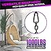 PAMAZY 2Pcs 5.5In Spring Snap Hooks 1000LBS Capacity, Utility Hook Clip, Heavy Duty Rope Connector, Quick Link Snap Hooks for Indoor & Outdoor, Hanging, Camping, Fishing