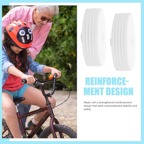 Ruedas de entrenamiento para bicicleta UKCOCO 2 piezas reemplazables miniatura 5