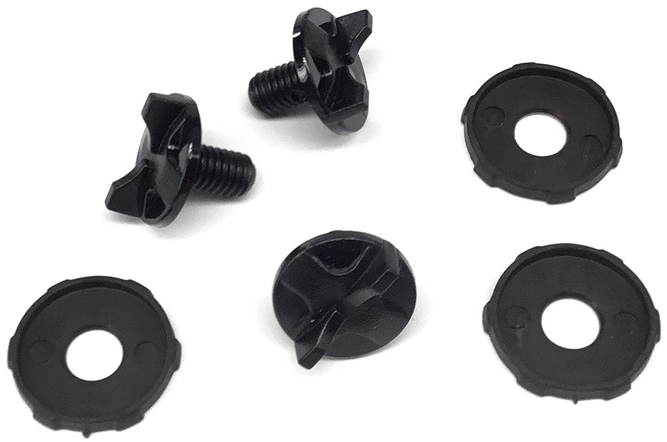 LS2 Subverter Visor/Peak Screws & Washers Black