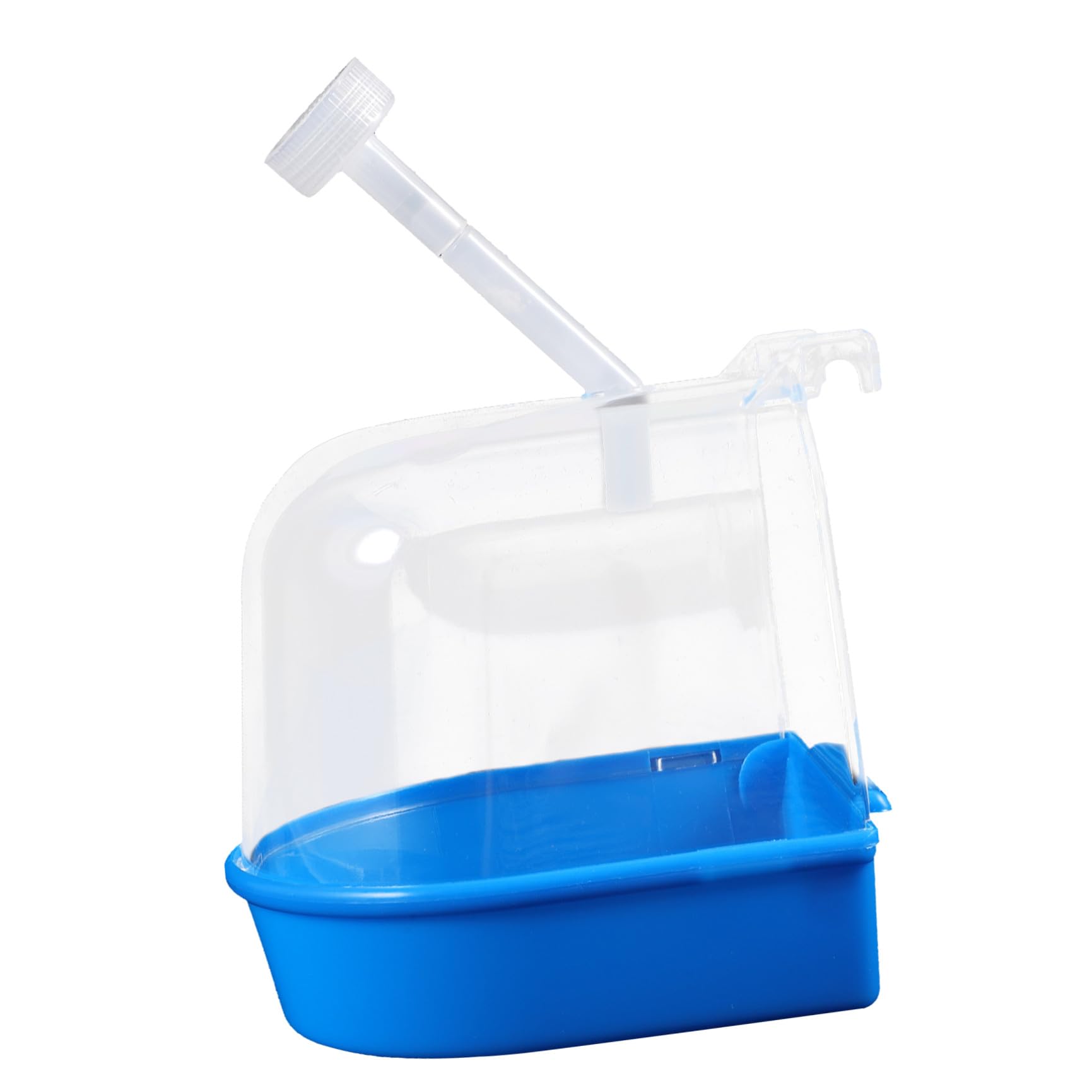 Gatuida Vasca da Bagno per Uccelli in Plastica Vassoio Rimovibile, Dimensioni Grandi per Pappagalli e Uccelli Domestici, per Gabbie e Bagni Comodi