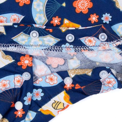 Image of Baby Japanese Kimono Robe Cotton Infant Comfy Loose Romper