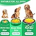 Vivifying Schnüffelmatte für Hunde, langlebige Schnüffelmatte, waschbar, interaktives Spielspielzeug für große Hunde und Welpen (Gelb / Lila)