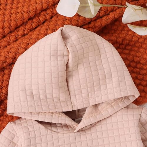 Kids Girls 2 Piece Outfit Long Sleeve Pullover Hooded Toddler Solid Sweatshirt & Sweatpants Sets Fall Winter Tracksuit2