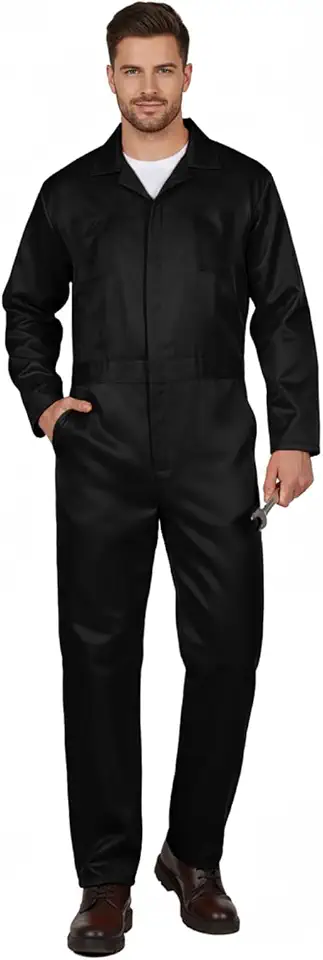 Macacão azul para adultos, fantasia de Halloween azul-marinho para homens