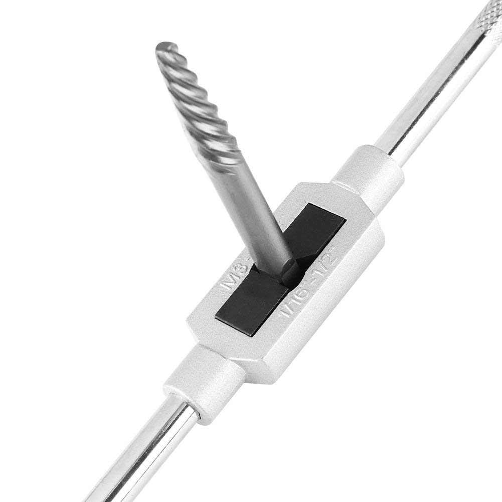 11PCS Extractores de Tornillos HSS Extractor de Tornillos Dañados Juego de Extractores de Taladro de Tornillos Rotos Tornillos Herramienta de Extracción Extraída con Caja