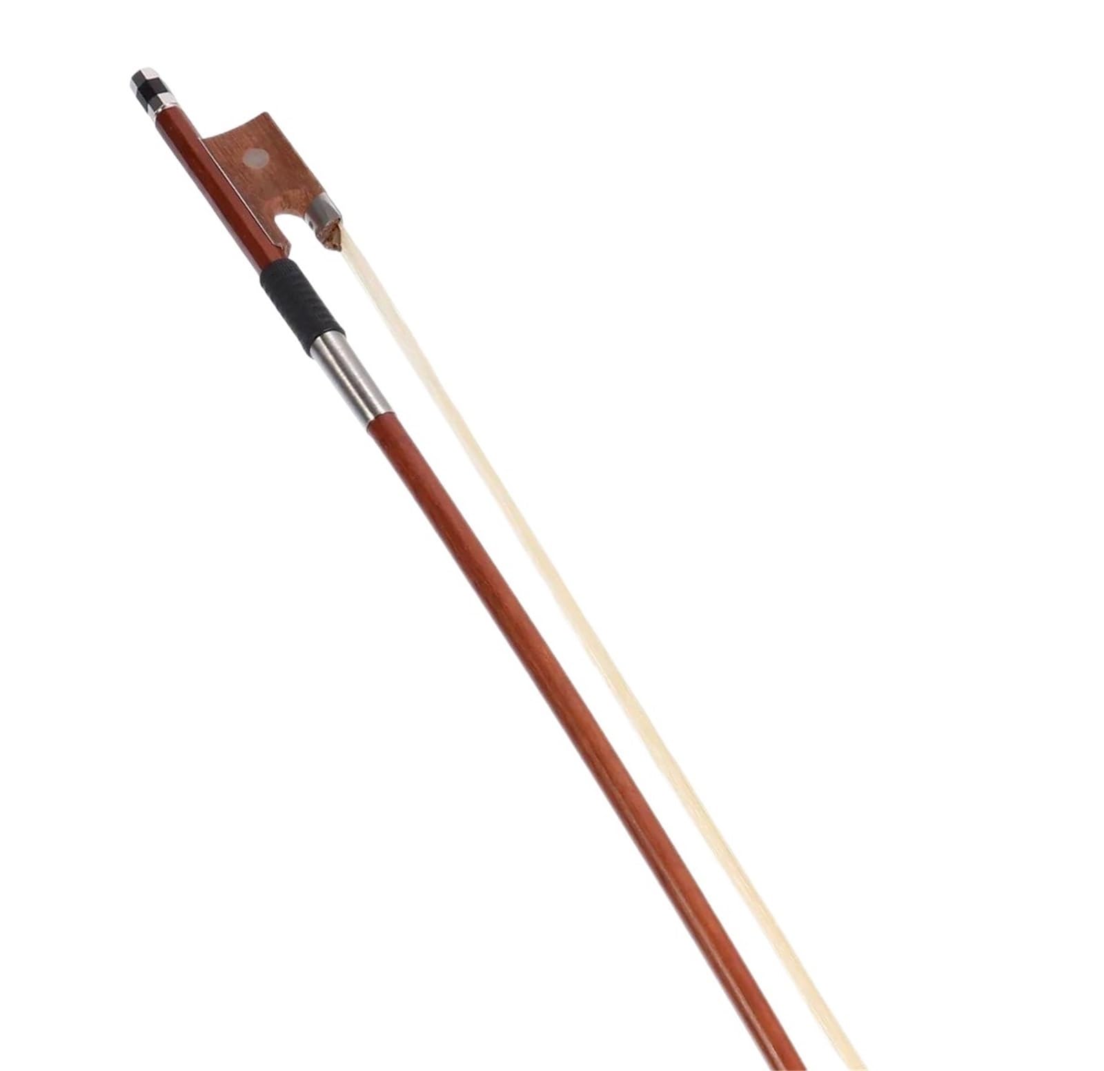 Professioneller Geigenbogen Violinbogen 1/10 Ersatz professioneller Student Violinbogen roter Sandelholz-Violinbogen mit Pferdehaar-Zubehör
