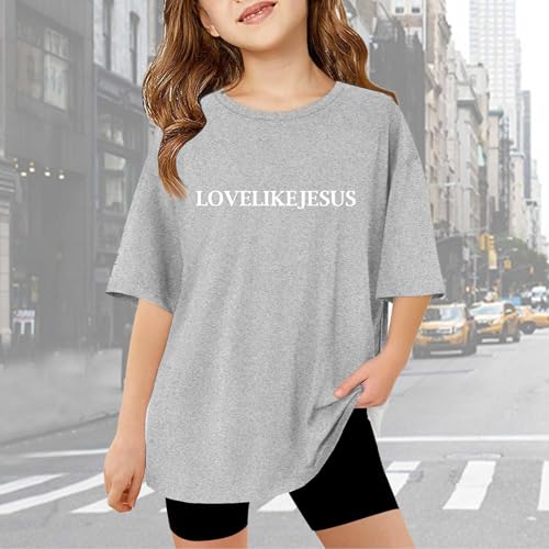 Los Angeles Crewneck T Shirts Letter Graphic Printed Short Sleeve Tee Loose Breathable Lightweight Casual Summer Blouse Tops3