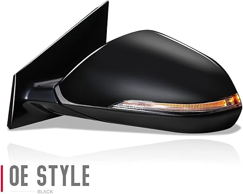 Miniatura 21 de DNA Motoring OEM-MR-HY1320239 Heated Powered Left Driver Side Door View Mirror W/Blind Spot Detection & Turn Signal Compatible with 2018-2019 Sonata