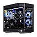 Velztorm Black Praetix 3D Custom Built Y60 Gaming Desktop PC (GeForce RTX 5090 32GB (>4090), Liquid Cooled AMD Ryzen 7 9800X3D, 64GB DDR5, 2TB PCIe SSD + 6TB HDD, 1000W PSU, WiFi 7, Win 11 Pro)