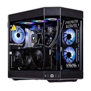Velztorm Black Praetix 3D Gaming Desktop PC (AMD Ryzen 7 9800X3D, GeForce RTX 5080, 32GB DDR5, 2TB PCIe SSD, RGB Fans, 360mm AIO, 1000W PSU, WiFi 7, Bluetooth 5.4, RJ-45, HDMI, Win 11 Pro)