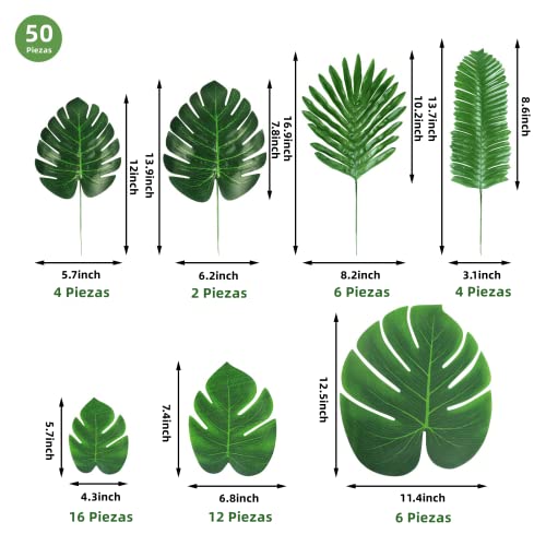 Reviews y listado de Hojas artificiales decorativas - cinco favoritos. 8 Imagen adicional