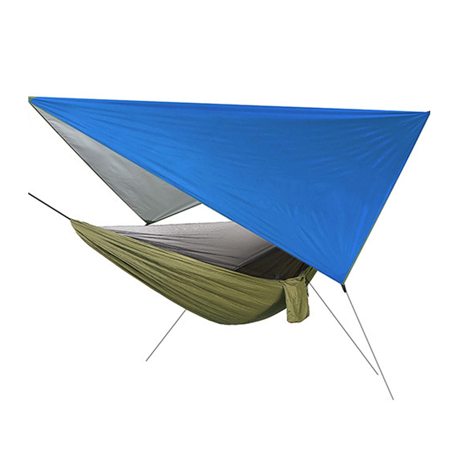 hammock, 260cm×140cm 3-in-1 Travel with Net and Tent Tarp, for 2 People, 200 kg Load Capacity, Ultralight, Breathable