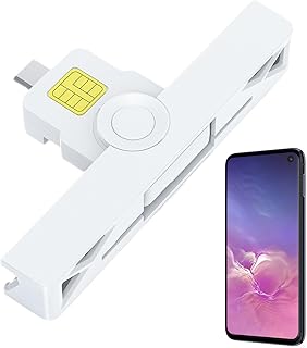 CAC Card Reader | Mini Common Access CAC Card Reader,Portable CAC Reader for CAC Chip Card, IC Bank, Government ID and Credit Card ID Haoying