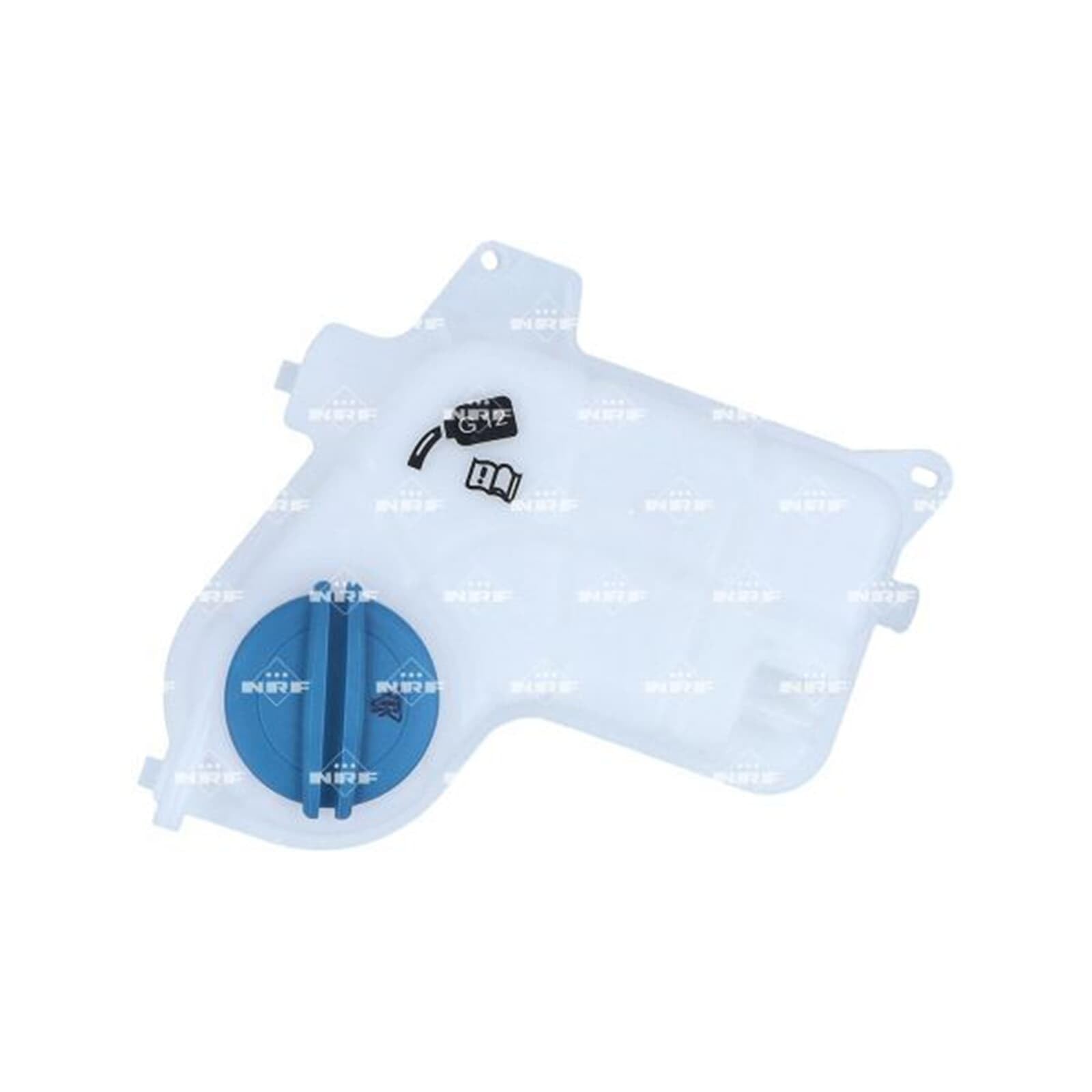 NRF 454100 Ausgleichsbehälter Kühlmittel mit Kühlmittelstandsensor mit Deckel Kompatibel mit AUDI A4 Avant 8ED, B7 8E0121403A | 454100 passend für A4 Exeo | 454100