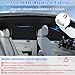 ZATOOTO Suede Car Window Shades 4PCS - Car Window Covers for Ultimate Privacy, UV Protection, and Heat Insulation, Sun Shade Perfect for Camping, Travel, Baby Safety, and Daily Use