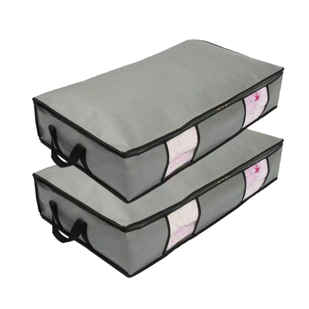 Buy Large Under Bed Storage Bags Containers, 2 Pack Long Under The Bed