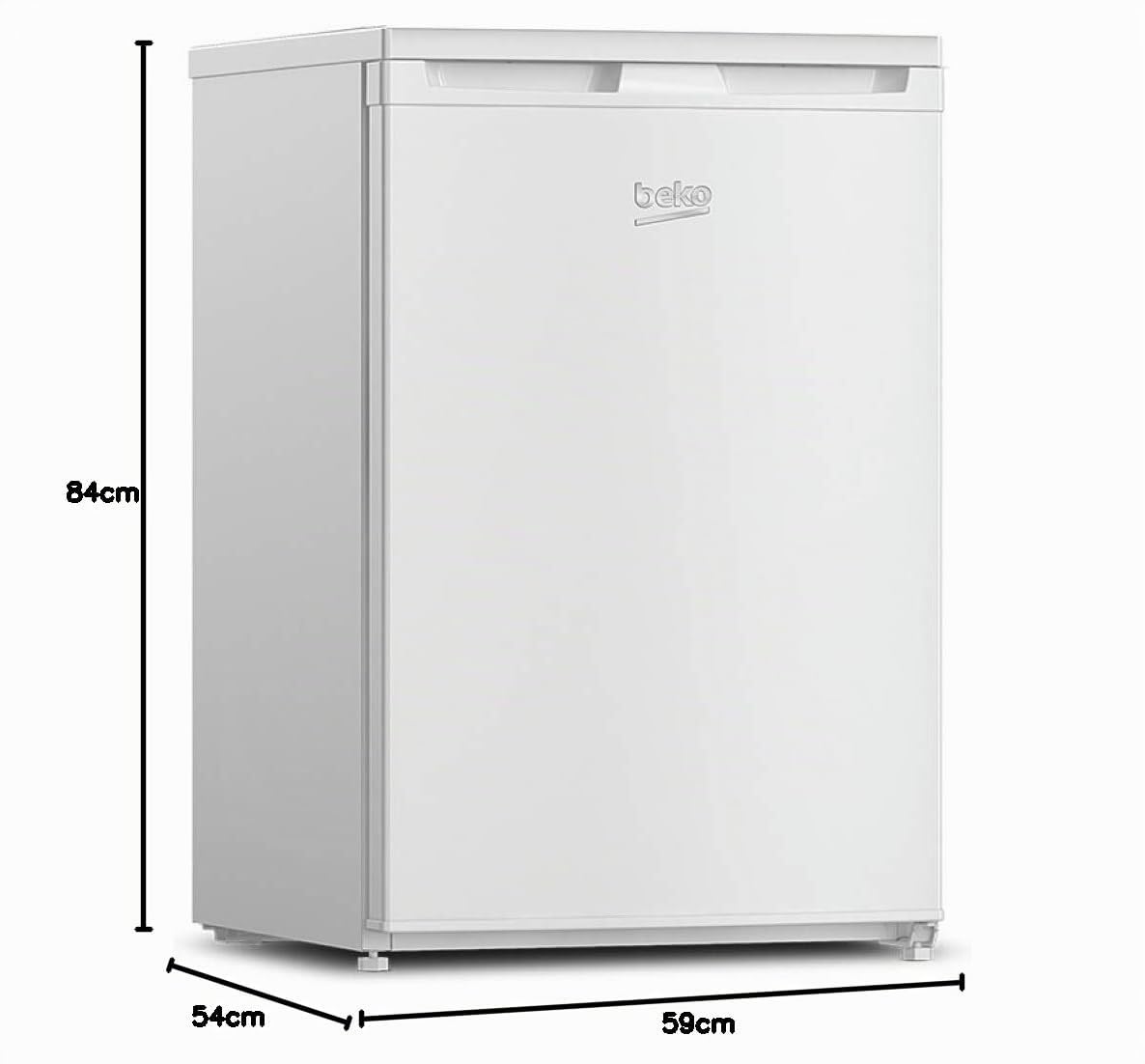 Frigorífico BEKO TSE1284N Blanco 84 X 54,5 CM