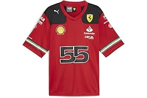 Puma Men's Sf American Crew Neck 34 Sleeve Classic Replica Ferrari F1...