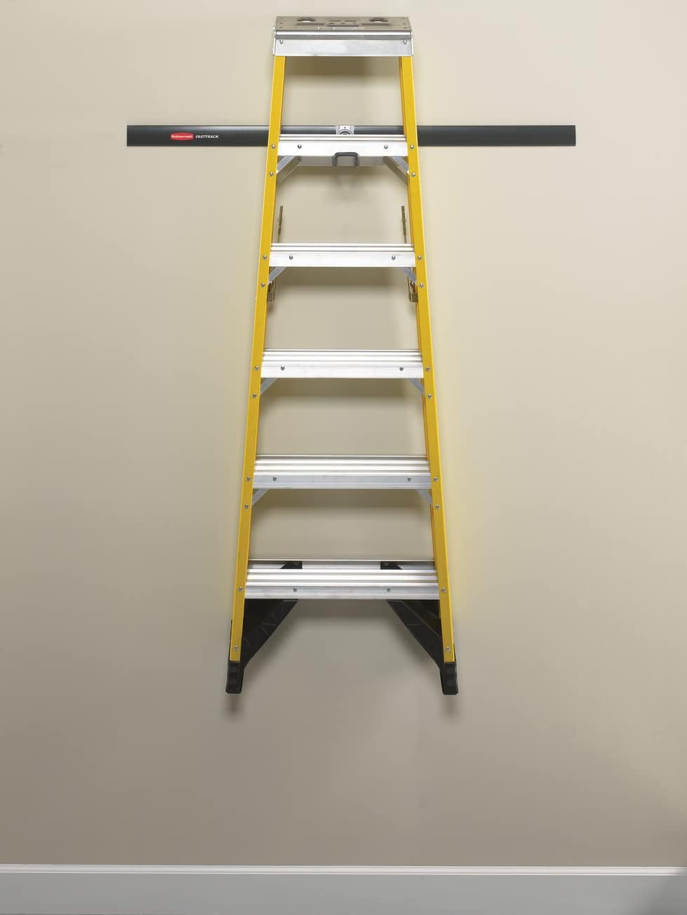 Rubbermaid FastTrack Ladder Hook Garage Wall/Ladder Hanger Wall Mount and Heavy Duty Organization for Home/Garage/Wall/Shed - Image 10