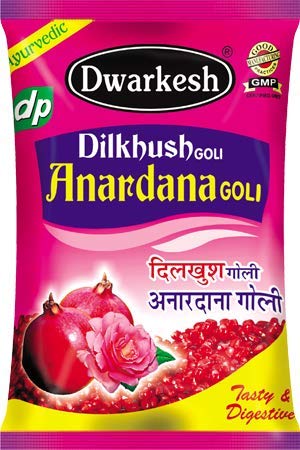 See full amazon price history chart for Dwarkesh Ayurved Shree Shyam SS Anardana Goli 4x100 g Churan Goli Pachak Dilkhush Goli, Pomegranate Mouth Freshener, Digestive, After-Meal Snack Dwarkesh Ayurved Shree Shyam SS Anardana Goli 4x100 g Churan Goli Pachak Dilkhush Goli, Pomegranate Mouth Freshener, Digestive, After-Meal Snack (B09SX6TG7S) Amazon Price History, Amazon Price Tracker