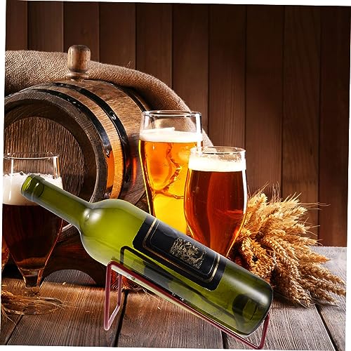 Set de 4 Soportes Metálicos para Botellas de Vino miniatura 3