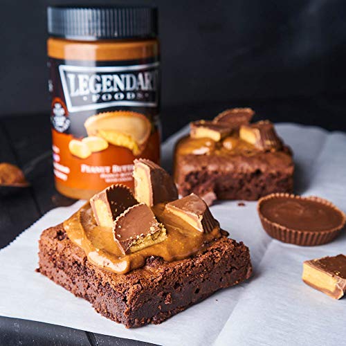 Legendary Foods Peanut Butter | Keto Diet Friendly, Low Carb, No Sugar Added, Vegan | Peanut Butter Cup (16oz Jar, Pack of 2) - Thumbnail 3