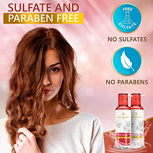 Keratin Shampoo And Conditioner Set With Hyaluronic Acid- Sulfate Free Intense Moisturizing Treatment - For Strengthening Dry And Damaged Hair #TOP4