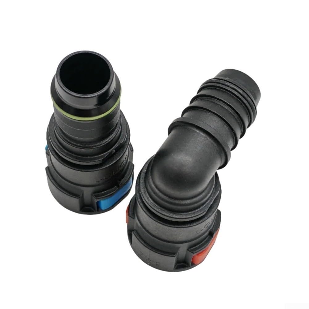 Conector Hembra Nylon 6mm Plástico Negro Conector Hembra Nylon(Curve)